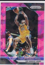 SHAQUILLE O'NEAL Shaq PRIZMS PINK CRACKED ICE $$ VARIATION Basketball Card LAKER