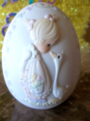 Ceramic Easter Egg--Limited Edition-Make a Joyful Noise ~ Precious Moments