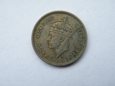 1950 KGVI Malaya 10 Cent Coin.