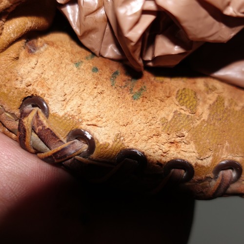Vintage Rawlings G400 Leather Baseball Glove Mitt Tommy Davis Made In USA - Picture 6 of 7