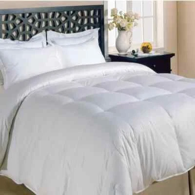 QUALITY NEW! ~ COZY SOFT DOWN ALTERNATIVE FLUFFY FOR DUVET STUFFING WHITE COMFORTER