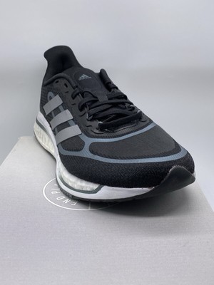 Adidas Supernova + M Black Sneaker Men s Size 7.5 FX6658 Athletic Running Shoe
