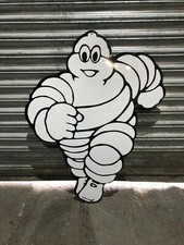 Michelin man X Large Metal Sign  (33.5" x 27") Approx Man Cave/ Garage/ Shed.