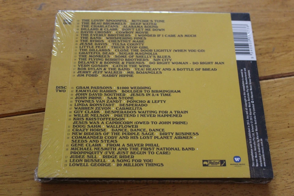 COSMIC COUNTRY - VARIOUS ARTISTS (CD, 2 DISC, DIGIPAK) [NEW SEALED] Foto 2 de 4