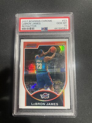 その他 2007 Bowman Chrome LeBRON JAMES PSA10 s-l400.jpg