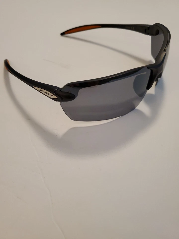 Xloop Flat Black & Orange Frame Sunglasses - Image 2 of 4