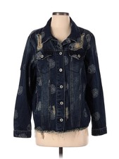 L&b Women Blue Denim Jacket Xs
