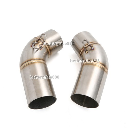 For Ducati Monster 696 695 796 1100 Exhaust Pipe Link Muffler Left and Right - Picture 8 of 12