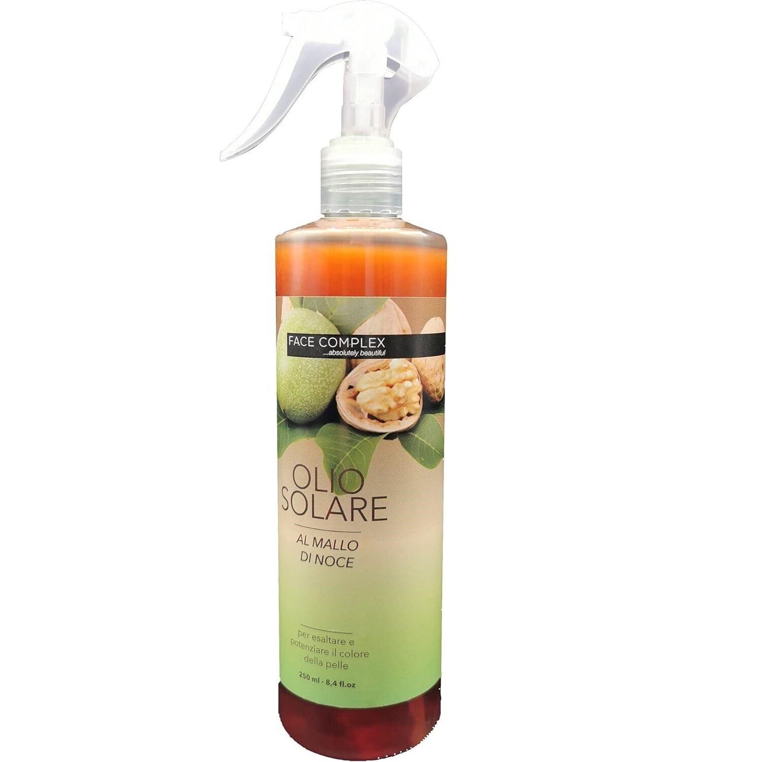 FACE COMPLEX OLIO SOLARE SPRAY ABBRONZANTE ( AL MALLO DI NOCE ) VISO CORPO 250ML