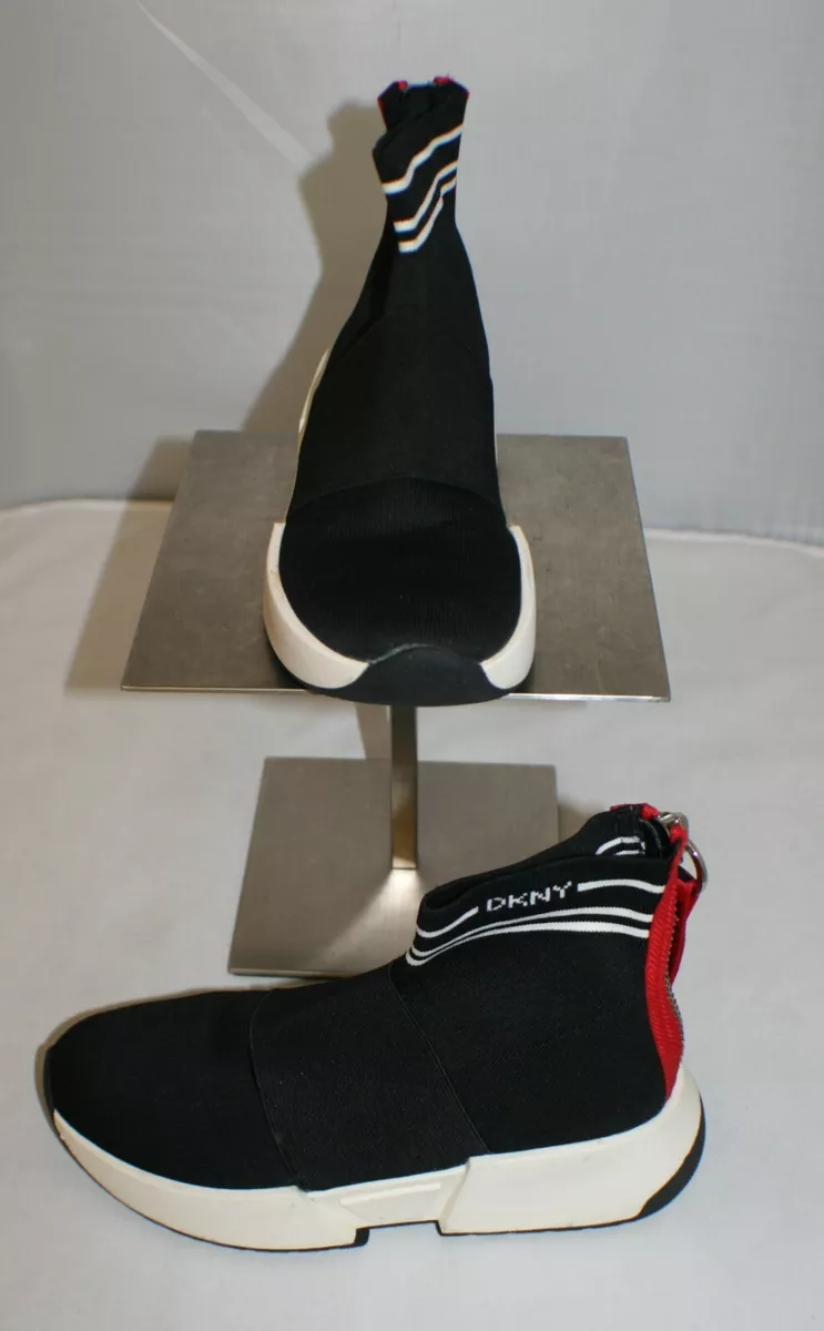 Donna karan high top best sale sneakers