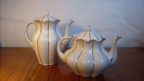 Mäbendorf Porzellan mit Goldrand - Mathes und Ebel 1928 - 1935 - Bild 1 von 5