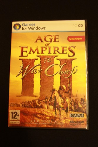 Age Of Empires III: The War Chiefs – Version Française Complète – PC – Très Bon état