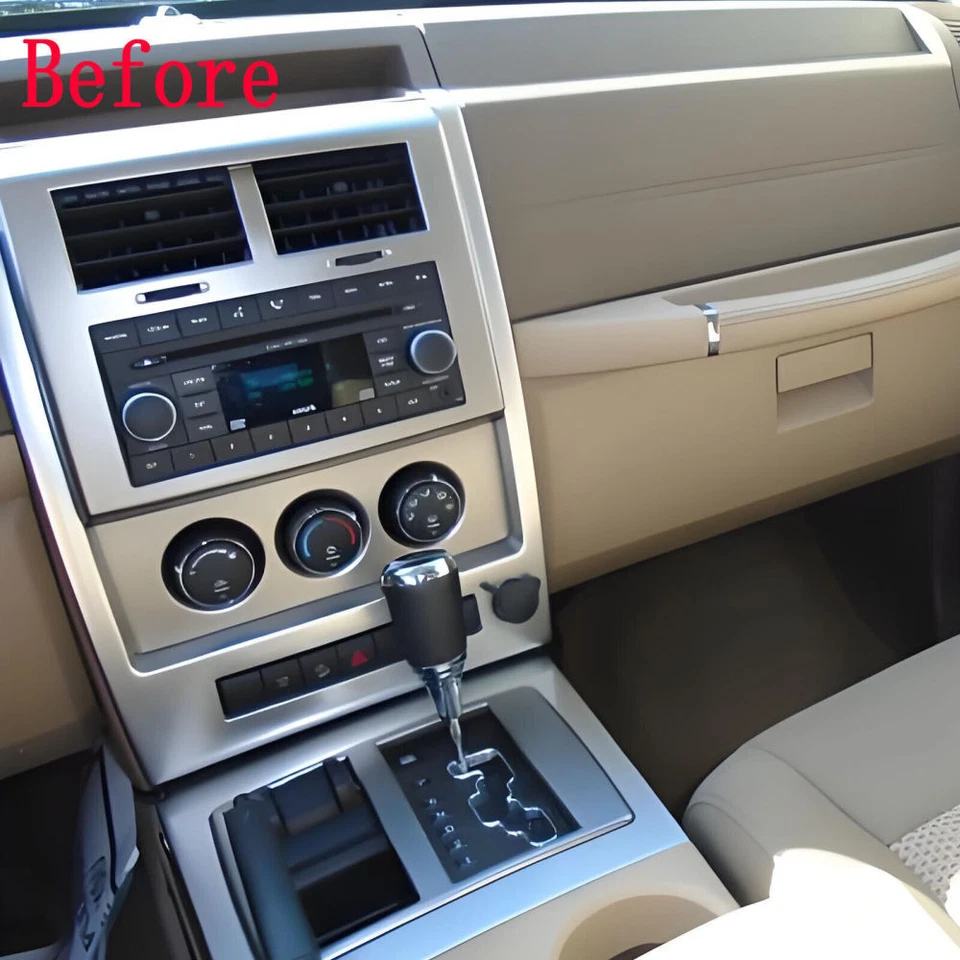 10.1" CarPlay For Jeep Liberty 2008-2012 Android 13 Car Radio Stereo Navi GPS BT — 第 4/4 张图片