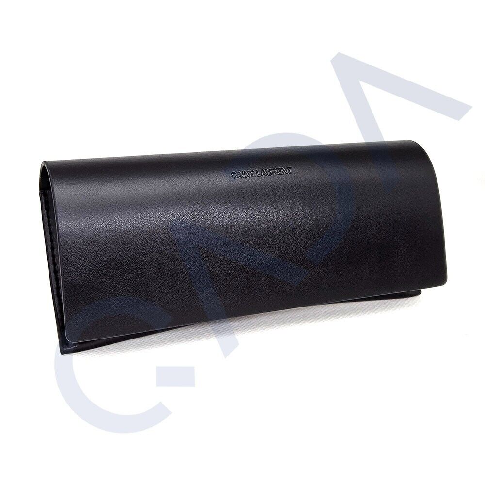 YSL Saint Laurent Semi Hard Leather Case for Eyeglasses YSL Saint Laurent Semi Hard Leather Case for Eyeglasses