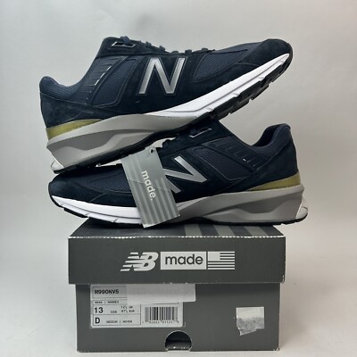 Size 13 - New Balance 990v5 Made In USA Navy for sale online