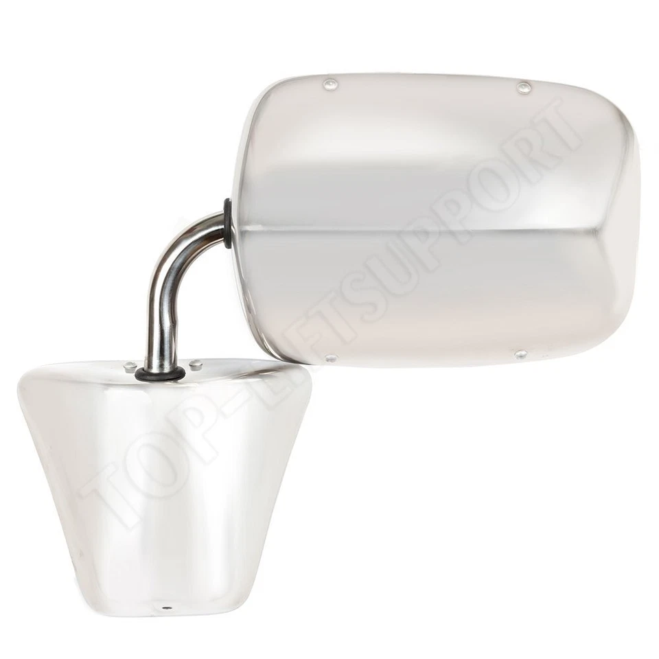 Подходит для пикапа Chevy GMC Blazer комплект из пары хромированных боковых зеркал заднего вида с ручным управлением - Изображение 3 из 4