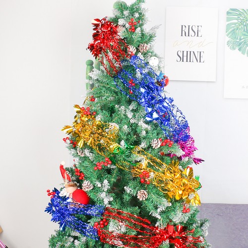 4PCS Large Christmas Hanging Garland Foil Decorations Ceiling Xmas Ornament - Picture 2 of 12
