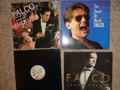 Falco Rock me Amadeus The sound of Music Junge Roemer LP LOT 4
