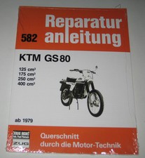 Manuale riparazione KTM GS 80 - 125 / 175 / 250 / 400 cm³ dal 1979