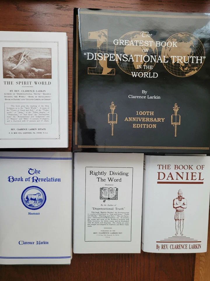 Clarence Larkin Collection - 5 NEW hardback Books by Clarence Larkin - Image 2 of 4