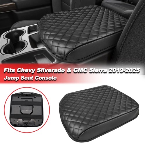 Center Console Armrest Cover fit Silverado Sierra 1500 2500 Jump Seat 2019-2026