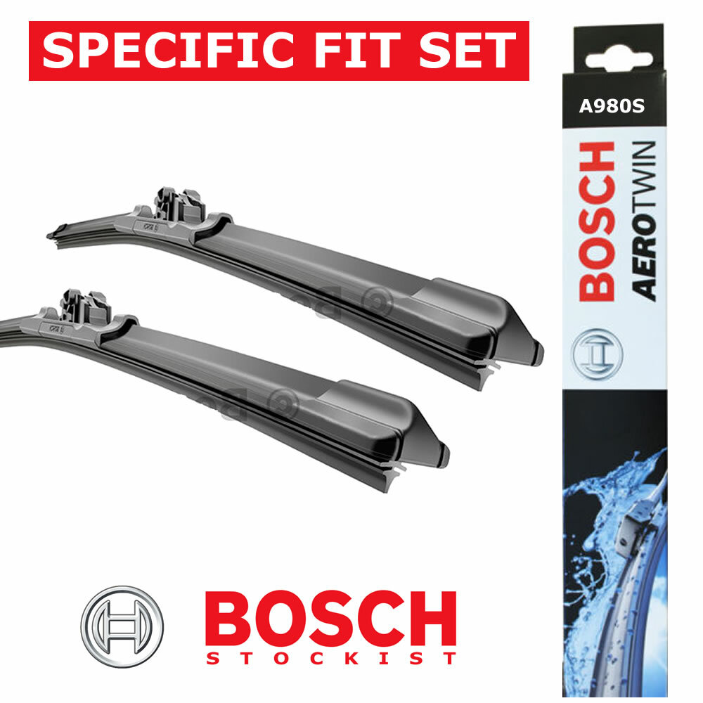 A980S Bosch Front Windscreen Wiper Blades Aerotwin 600mm/475mm eBay