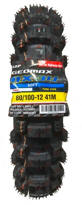 Dunlop MX34 60/100-14 80/100-12 Tire Set Front Rear CRF110