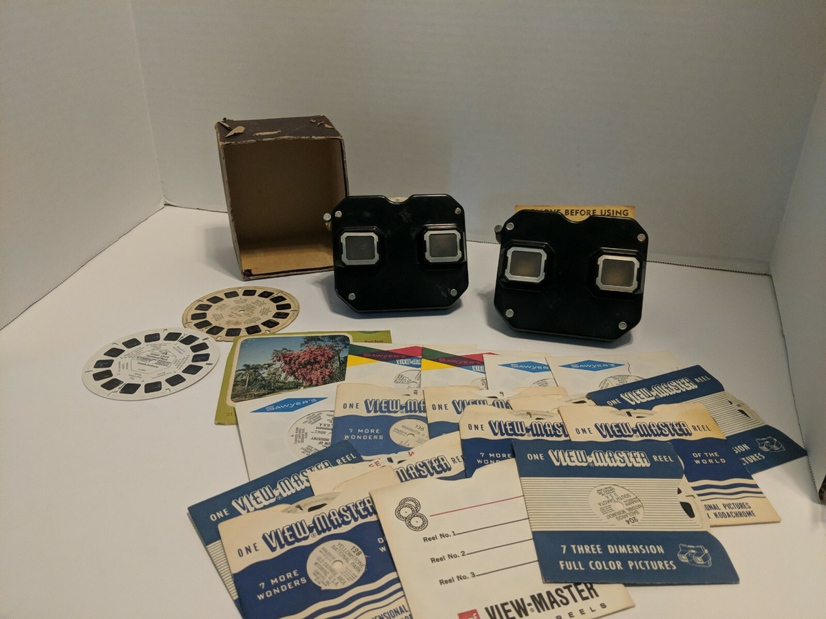 Vintage Sawyer's View-Master Set with 20 Reels | eBay