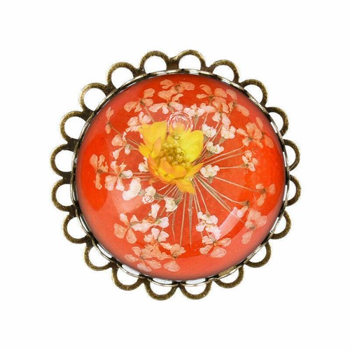 Broche de boda estrás joyería disfraz nupcial prendedor mujer flor perla ramo - Imagen 23 de 48
