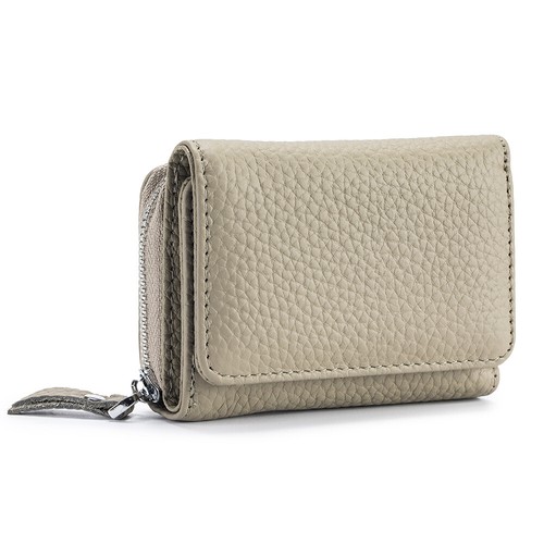 RFID Blocking Wallet Women's Leather Card Wallet Multifunctional Foldable Purse - Picture 25 of 30