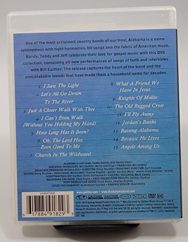 Alabama: Angels Among Us - Hymns Gospel Favorites (DVD, 2015