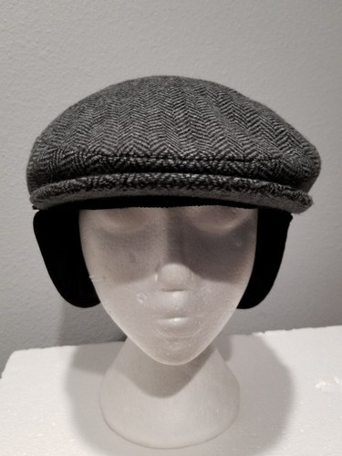 Woolrich Herringbone Earflap Hat Gatsby 
