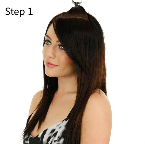 3 Pcs Women Synthetic Fringe Bang Paste Hairpiece Clip in Front Hair Extension - Picture 9 of 19