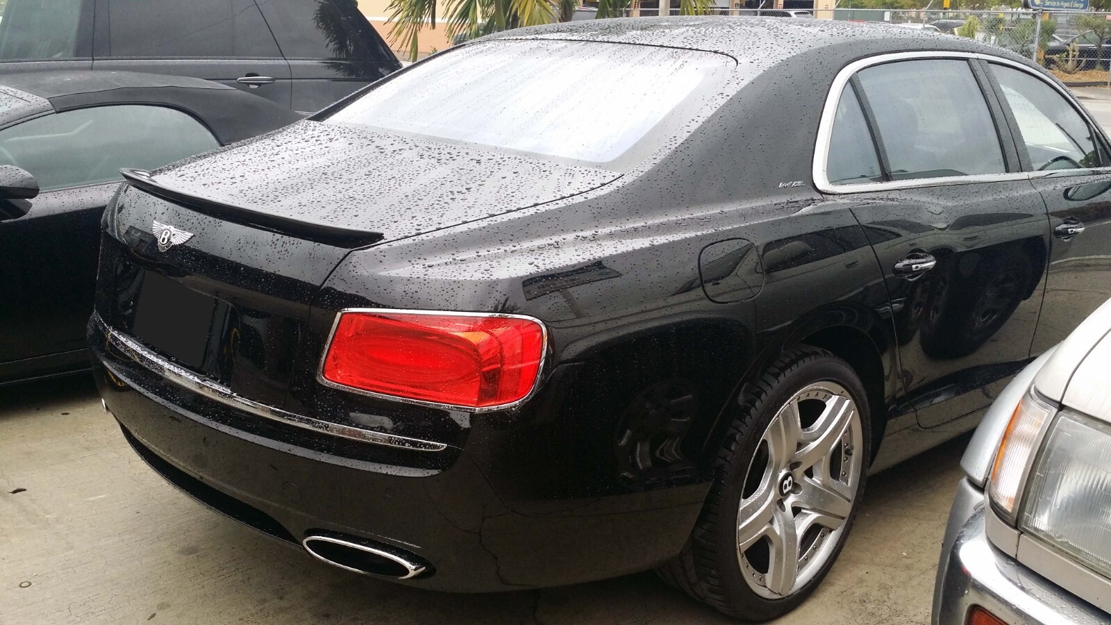 Bentley Continental Spur W12 Sedan  2014-19 lineaTesoro Trunk Spoiler  Made  USA