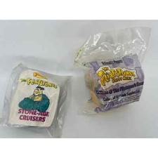VNTG Happy Meal Toys Dennys Stone Age Cruiser McDonalds The Flintstones House