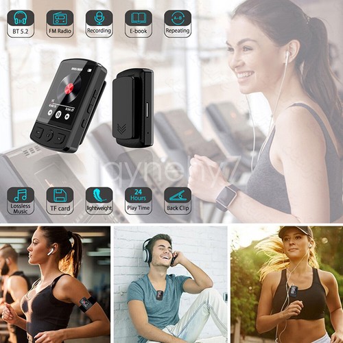 Support 128GB Bluetooth Lossless Music MP3 Player FM Radio Recorder w/ Back Clip - Picture 27 of 48