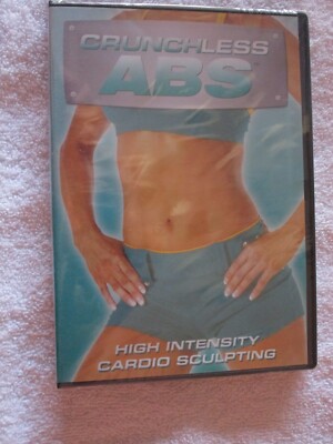 Crunchless ABS: High Intensity Cardio Sculpting DVD (2008, Savvier) FREE SHIP