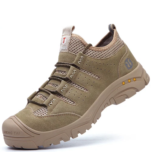 Herren Sicherheit Stahlkappe Schuhe Pannensicher Arbeitsstiefel Unverwüstliche Schuhe - Bild 9 von 16