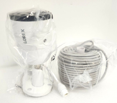 Lorex E893AB 4K UHD Smart Deterrence Outdoor Network Bullet Camera