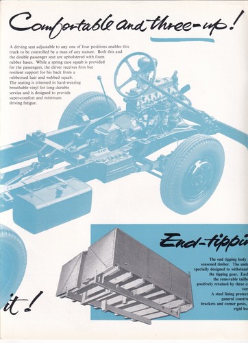AUSTIN WFK100 TIPPER BROCHURE, PUBLICATION No. 2239. - Picture 3 of 6