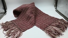 Scarf Neck Warmer Wool And Wool Blend, Hand Woven