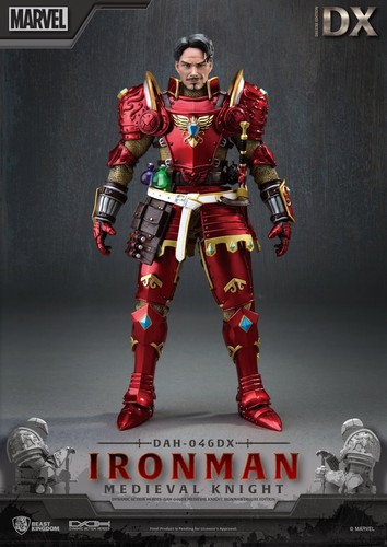 Cavaliere medievale Iron Man DAH-046DX Modellino dinamico 8 azioni - Foto 9 di 9