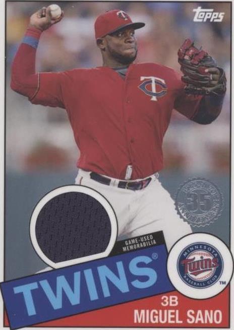 2020 Topps - Miguel Sanó #85TR-MSA - 1 of 1