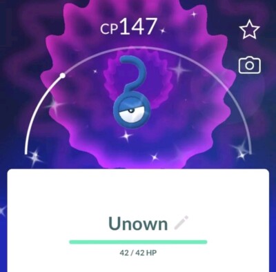 Pokemon Go/Shiny Unown ???/Go Fest Exclusive Shiny (Fragezeichen)
