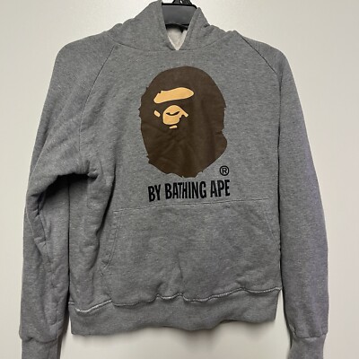 Reversible BAPE LOGO Pullover hoodie a bathing ape 03(5772)2524 M