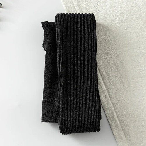 Herbst Einfarbige Baumwollstrumpfhosen für Damen, Mode Faden Design, Warme - Bild 9 von 18
