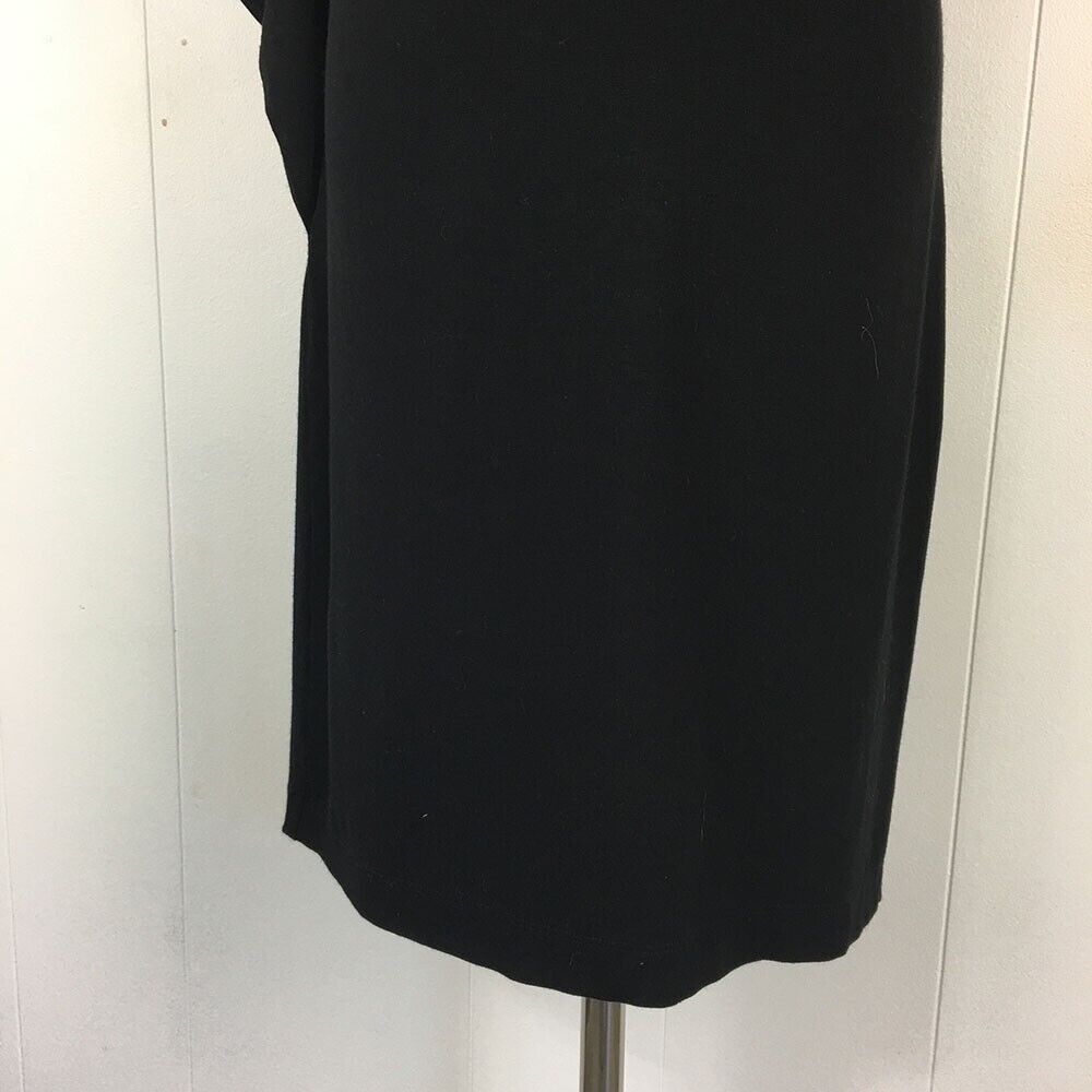 Cache Bodycon Sheath Dress XS Black Floral Stretc… - image 3