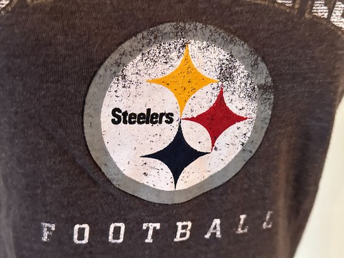 PITTSBURGH STEELERS Women's vintage style official NFL Team Apparel shirt Small - Picture 7 of 10