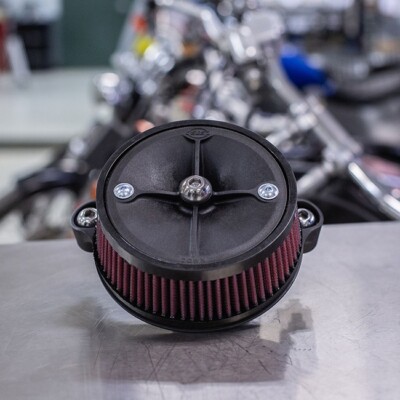 S&S Stealth Luftfilter Air Cleaner EC für Harley Softail Dyna TBW 13-16
