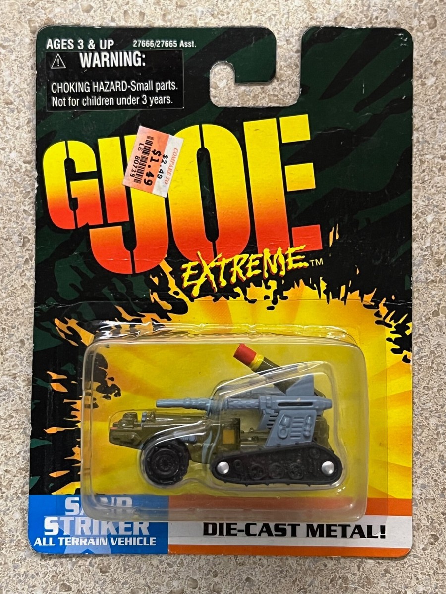 1996 Hasbro GI JOE Extreme Sand Striker Vehicle 1:64 Die Cast New